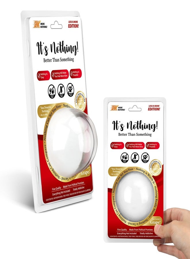 Simgoing It's Nothing Gag Gift Funny Christmas Prank Gift Box Hilarious Practical Jokes for The Person Who Has Everything Useless Gift for Xmas Stocking Stuffers Party Supplies - Image 1